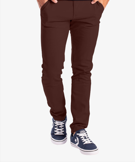 Men’s Premium Gabardine Pant Coffee Colour